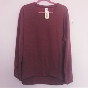 Burgundy Sweatshirt
